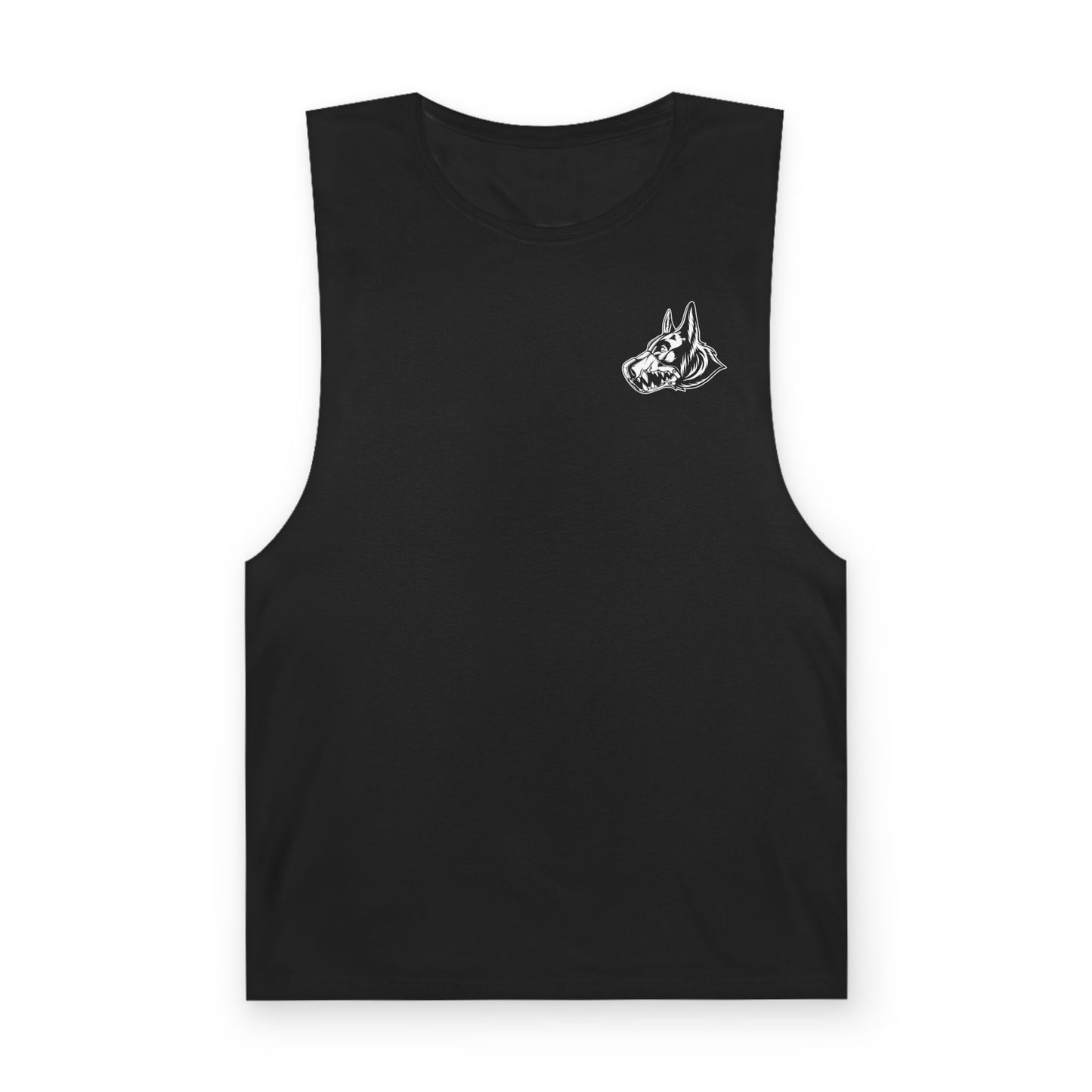 Muzzled Dog Unisex Tank Top