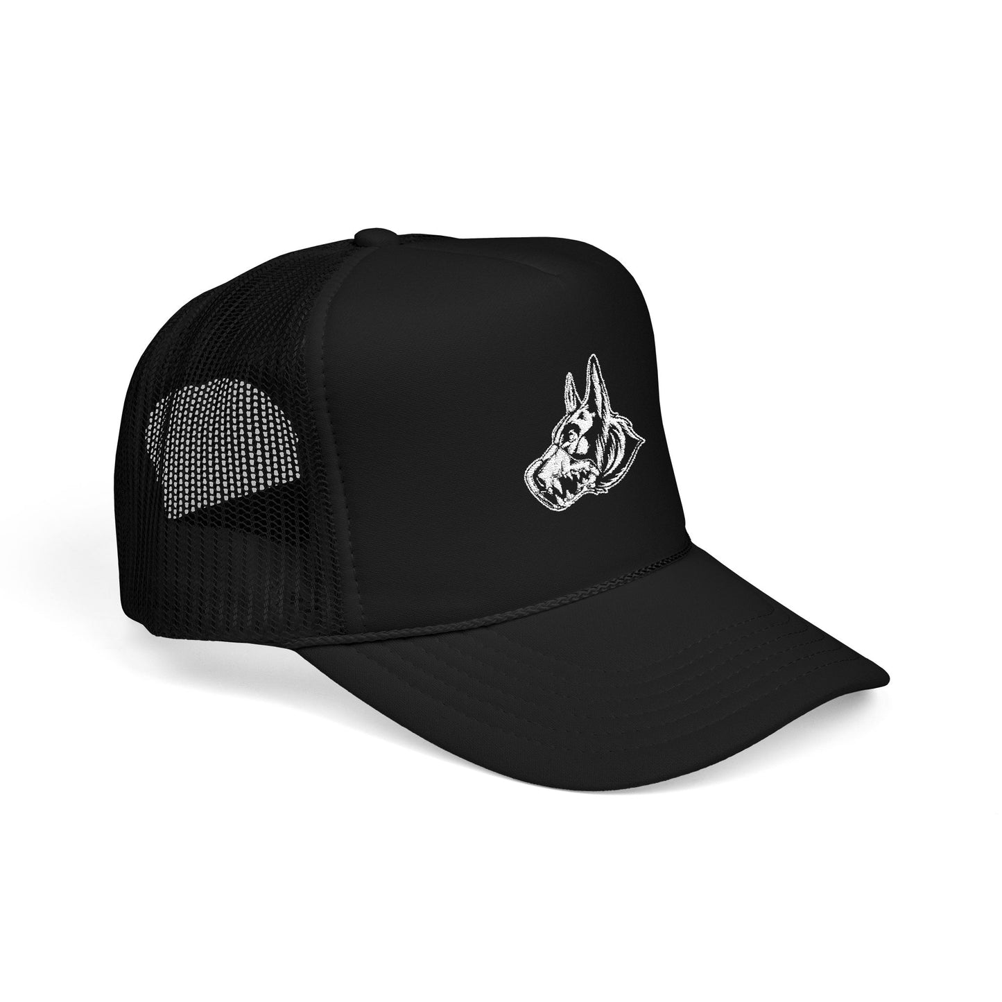 Muzzled Dog Foam Trucker Hat